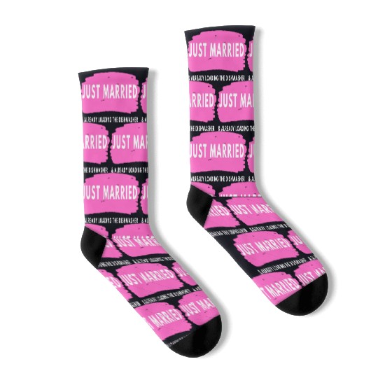 Just Married Socks