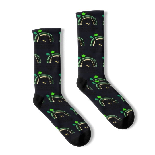 Special education teacher, St Patrick's Day Gift Socks