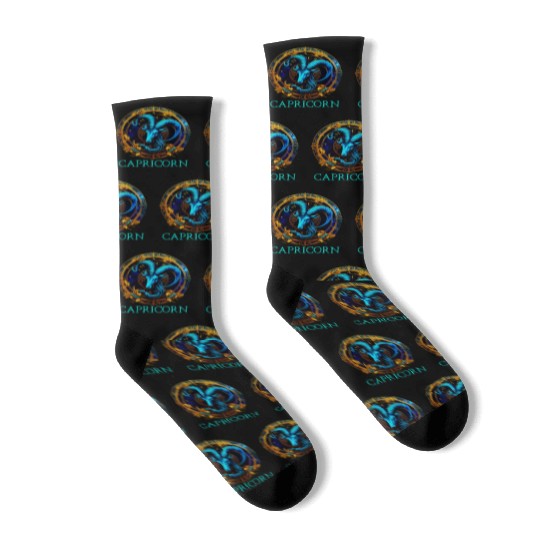 Embrace Your Capricorn Identity: Capricorn Pride Z Socks