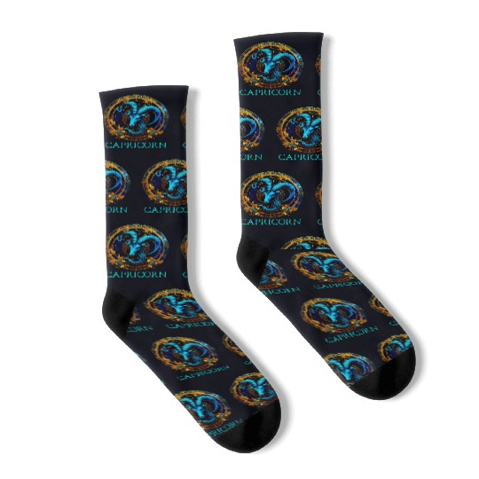 Embrace Your Capricorn Identity: Capricorn Pride Z Socks
