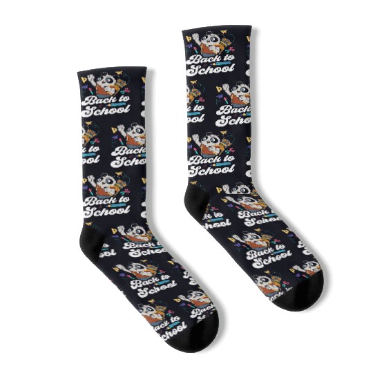 Back To School Pupil Teacher Grade Socks