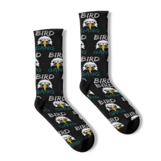 Eagle Bird Gang Funny Philadelphia Socks