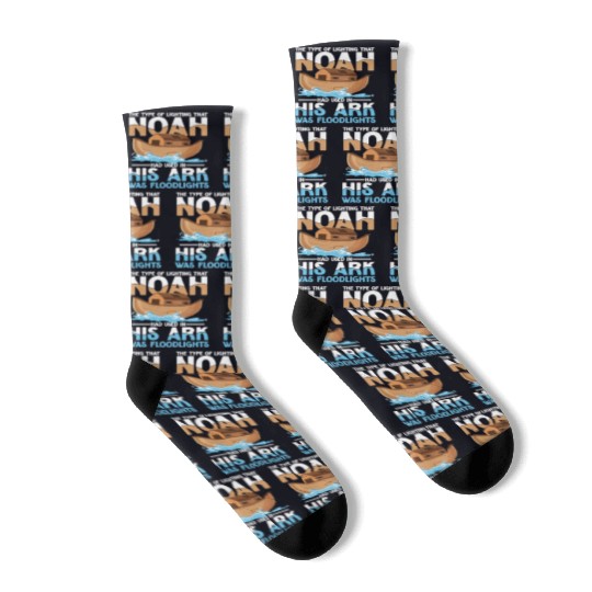 Noah Had Used In His Ark Was Floodlights Socks
