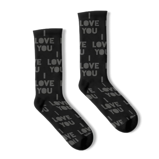 I love you. Socks