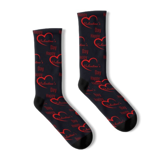 Happy Valentine Socks