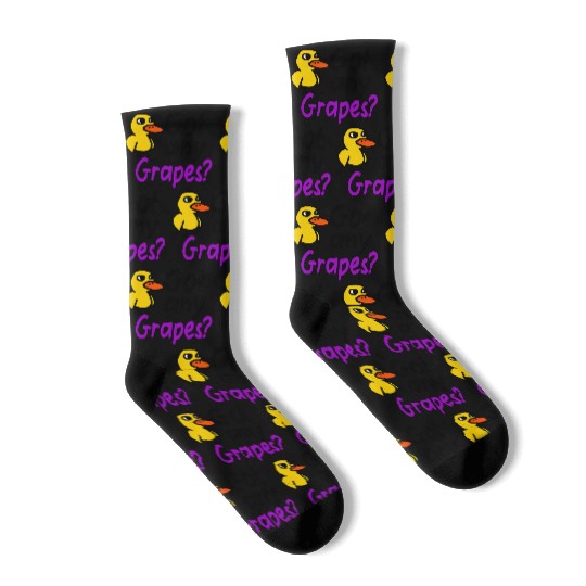 The Duck Song Got Any Grapes 15 Socks