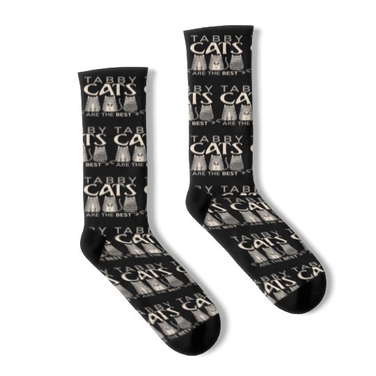 Cat Lover tabby cat owner Tabbies are best Socks
