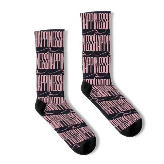 "I Choose Happiness" Socks