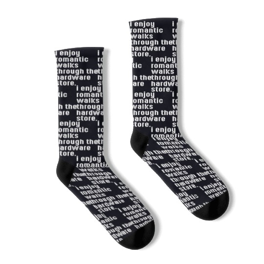 Funny Dad Handyman Hardware Store Socks