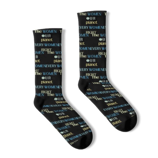 Embrace Equity Happy Women's Day Socks
