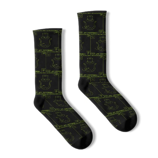 Happy st Patrick's day - character unlocked Socks