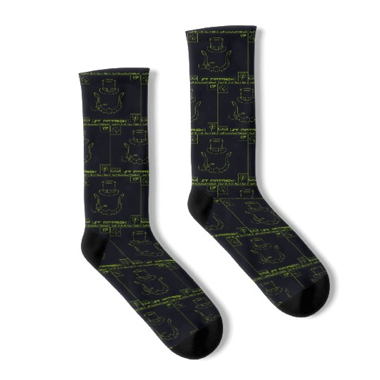 Happy st Patrick's day - character unlocked Socks