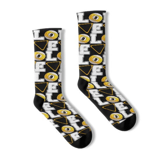 Billiards Love Pool Player Billiards Lover Socks