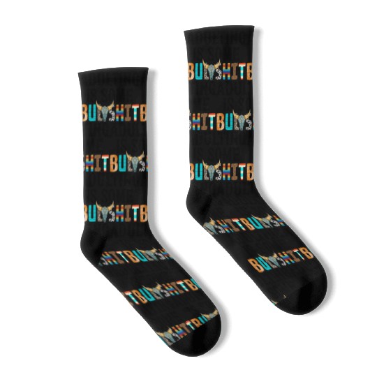 Adulting Is Some Bullsht Funny Socks