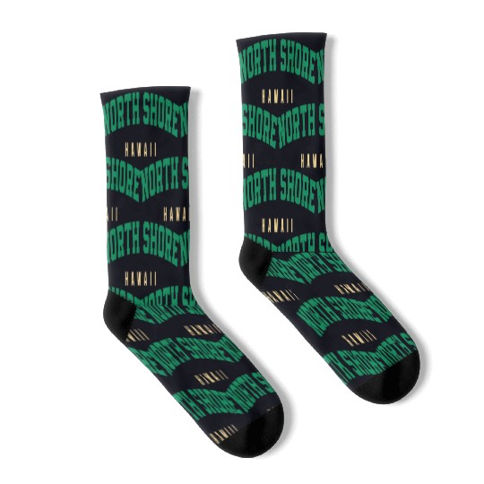 North shore Hawaii Socks