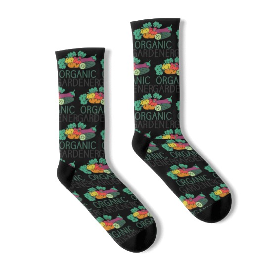 Gardener Plant Enthusiast Organic Plants Socks