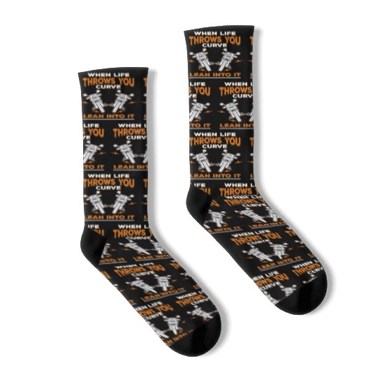Motorcycle Gift Motorsport Racer Motorbike Biker Socks