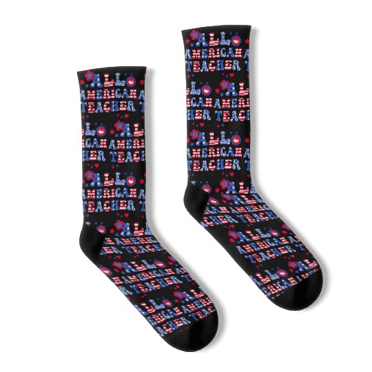 Groovy All American Teacher Socks