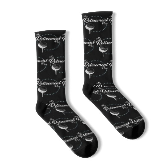 My Retirement Plan Golf Socks
