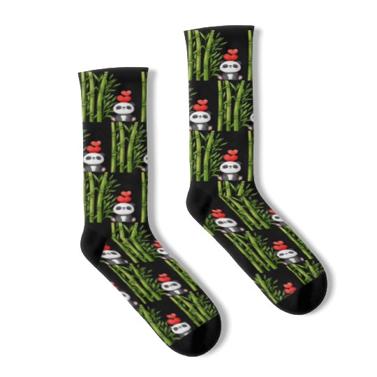 Bamboo Panda Socks