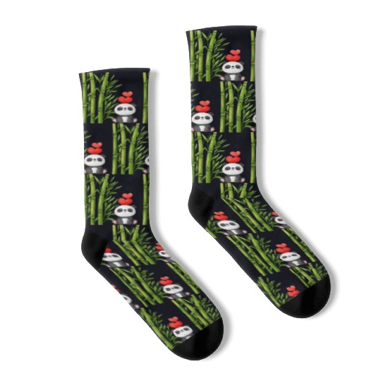 Bamboo Panda Socks