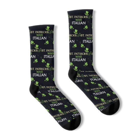 St. Patrick's What Italian Socks