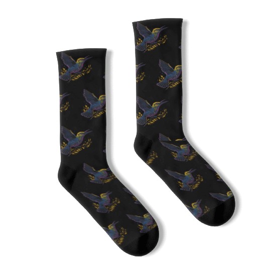 Nature Lovers - Charming Hummingbird Socks