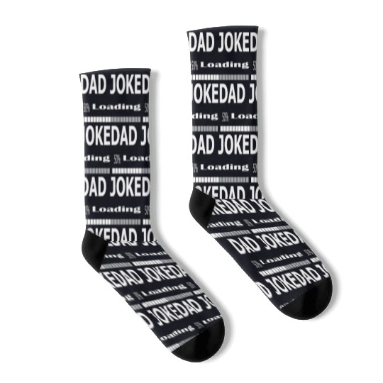 dad Joke loading Socks