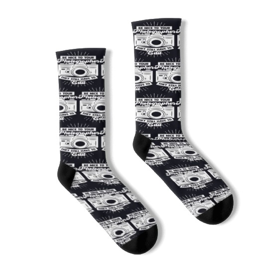 Photography Photo Shooting Photographer Gift Socks