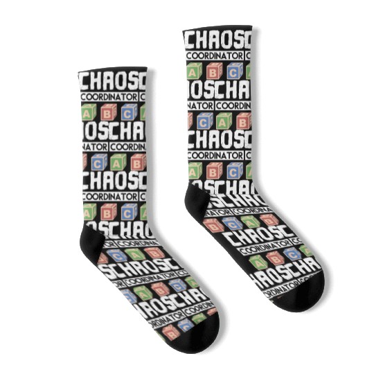 Chaos Coordinator Teacher Socks