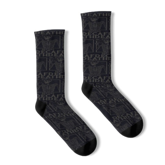 Death Before Decaf Socks