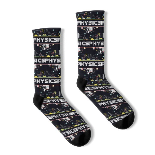 Physics Teacher Science Physics Socks