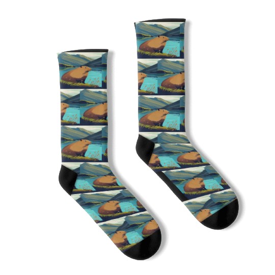 Capybara Nature Capibara Socks
