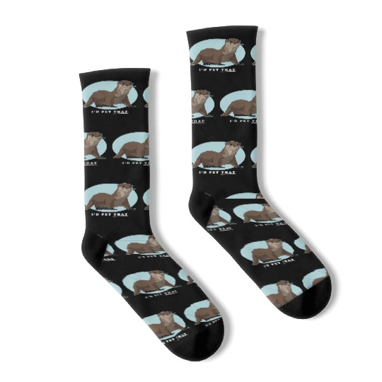 Otters Lover Pet That Otter Socks