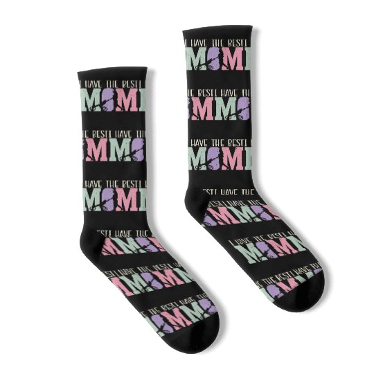 Motherhood Mommy Best Mom Ever Mama Mothers Day Socks
