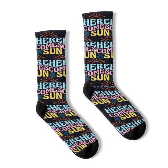 Here comes the sun Socks