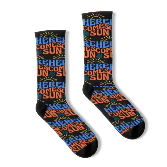 Here comes the sun Socks