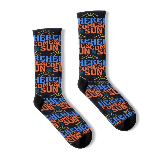 Here comes the sun Socks