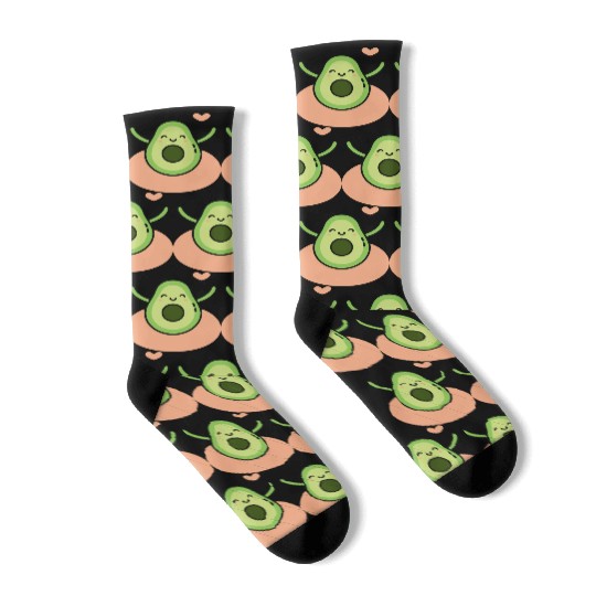 The Joyful Avocado Socks