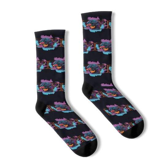 cyberpunk IV Socks