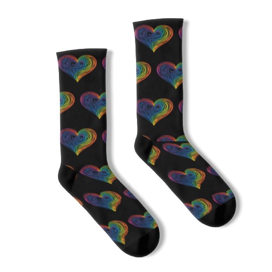 Pride & Joy: Rainbow Heart, Embracing LGBT Love & Socks