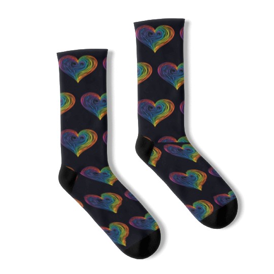 Pride & Joy: Rainbow Heart, Embracing LGBT Love & Socks