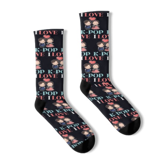 K-Pop K-drama Korean Music KPop Kdrama Gift Socks