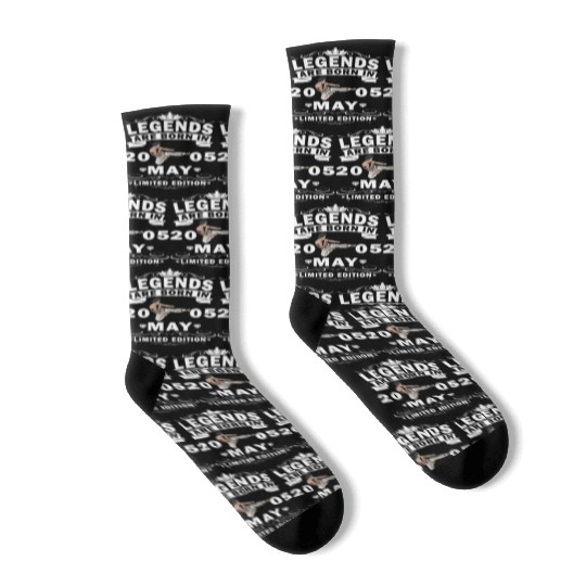 Karate Fighter Fighter Birthday May 2005 MMA Socks