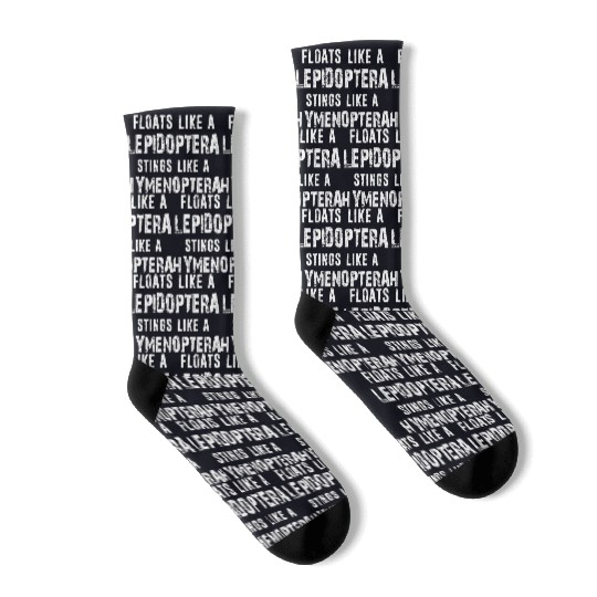 Funny Entomology Gift Insect Collector Bug Lover Socks
