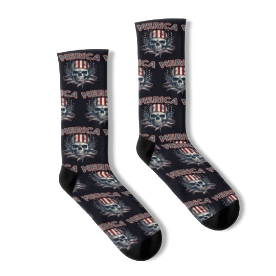 USA Independence Day 4th of July Labor Day Socks