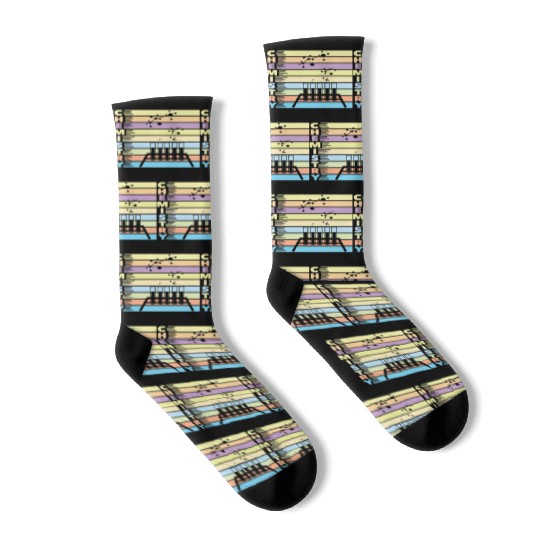 Experiment Lab Science Student Chemistry Teacher Socks