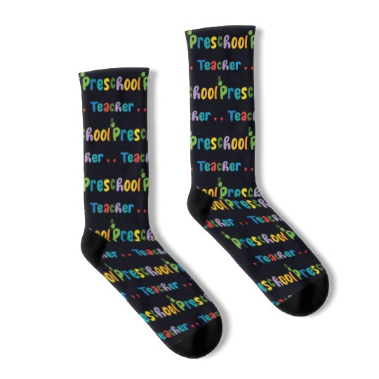 Preschool Teacher Funny Socks