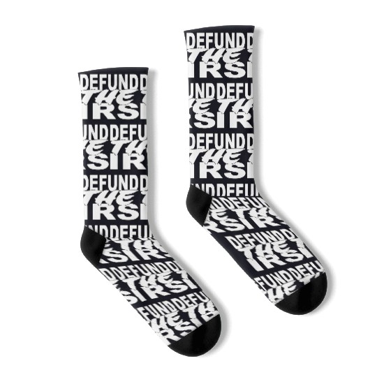 Defund The Irs Socks