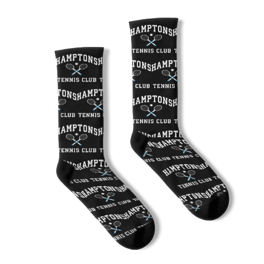 Hamptons Tennis Club Preppy New York Montauk Varsi Socks